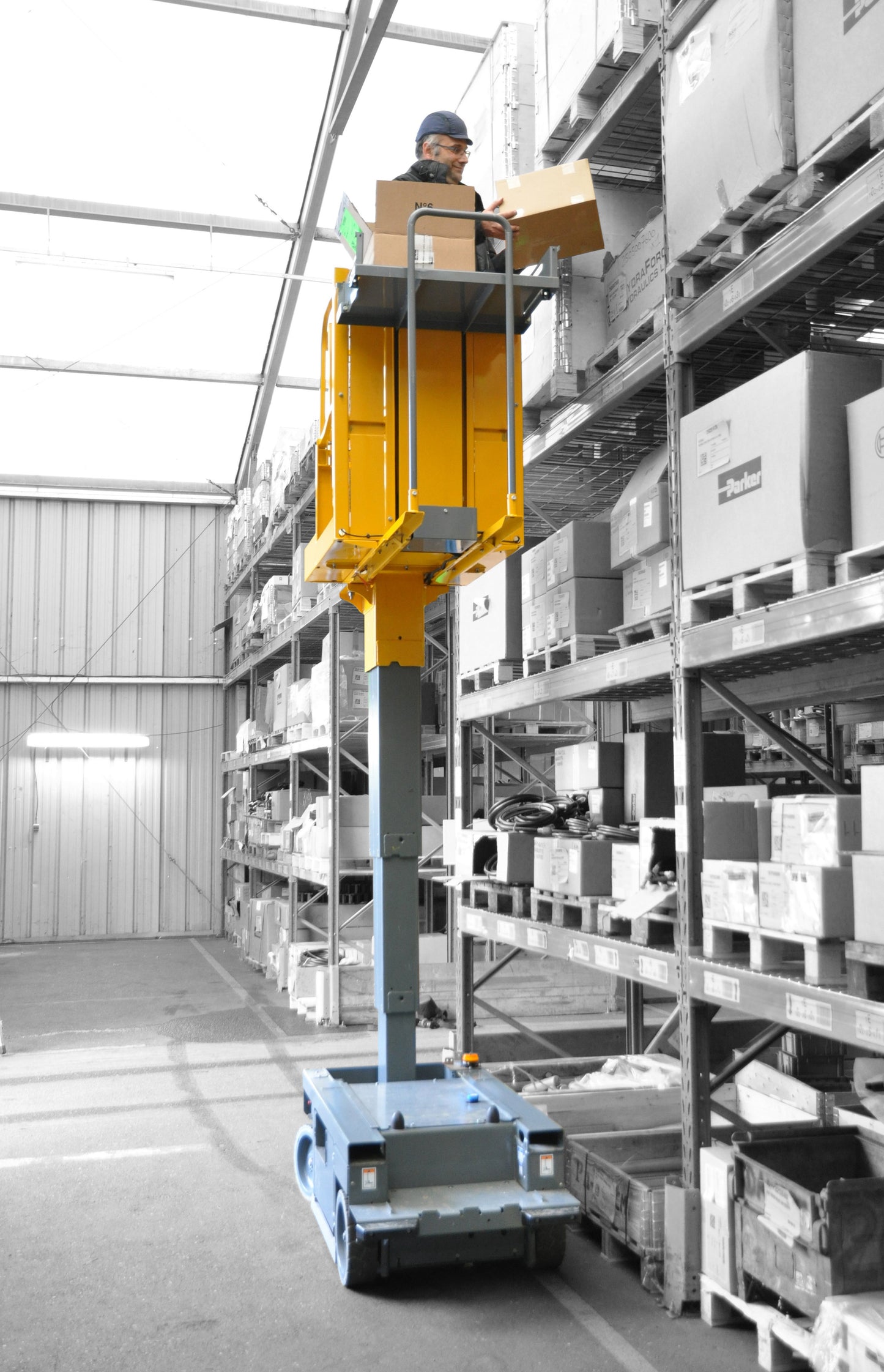 Noleggio piattaforma picking nuova 6 metri