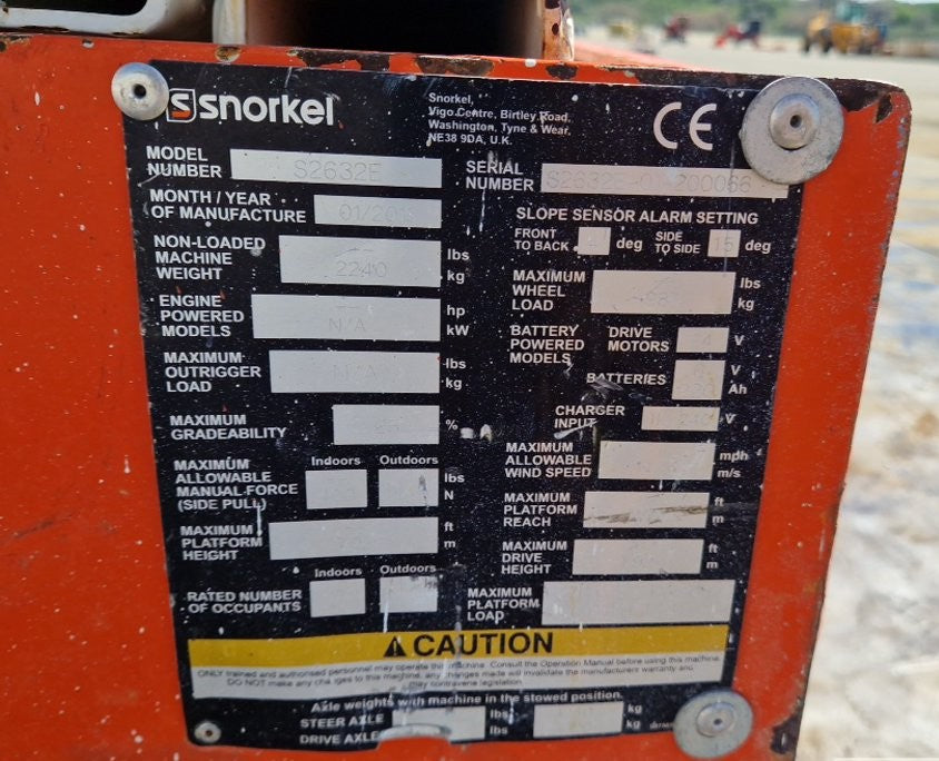 Snorkel E2632S 10 metri
