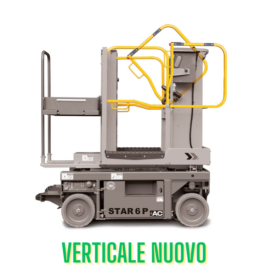 Noleggio piattaforma picking nuova 6 metri