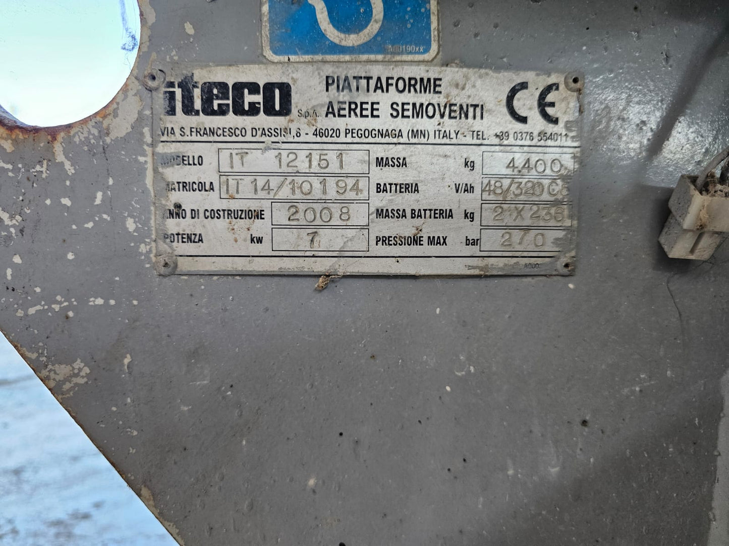 Verticale Iteco It 12151