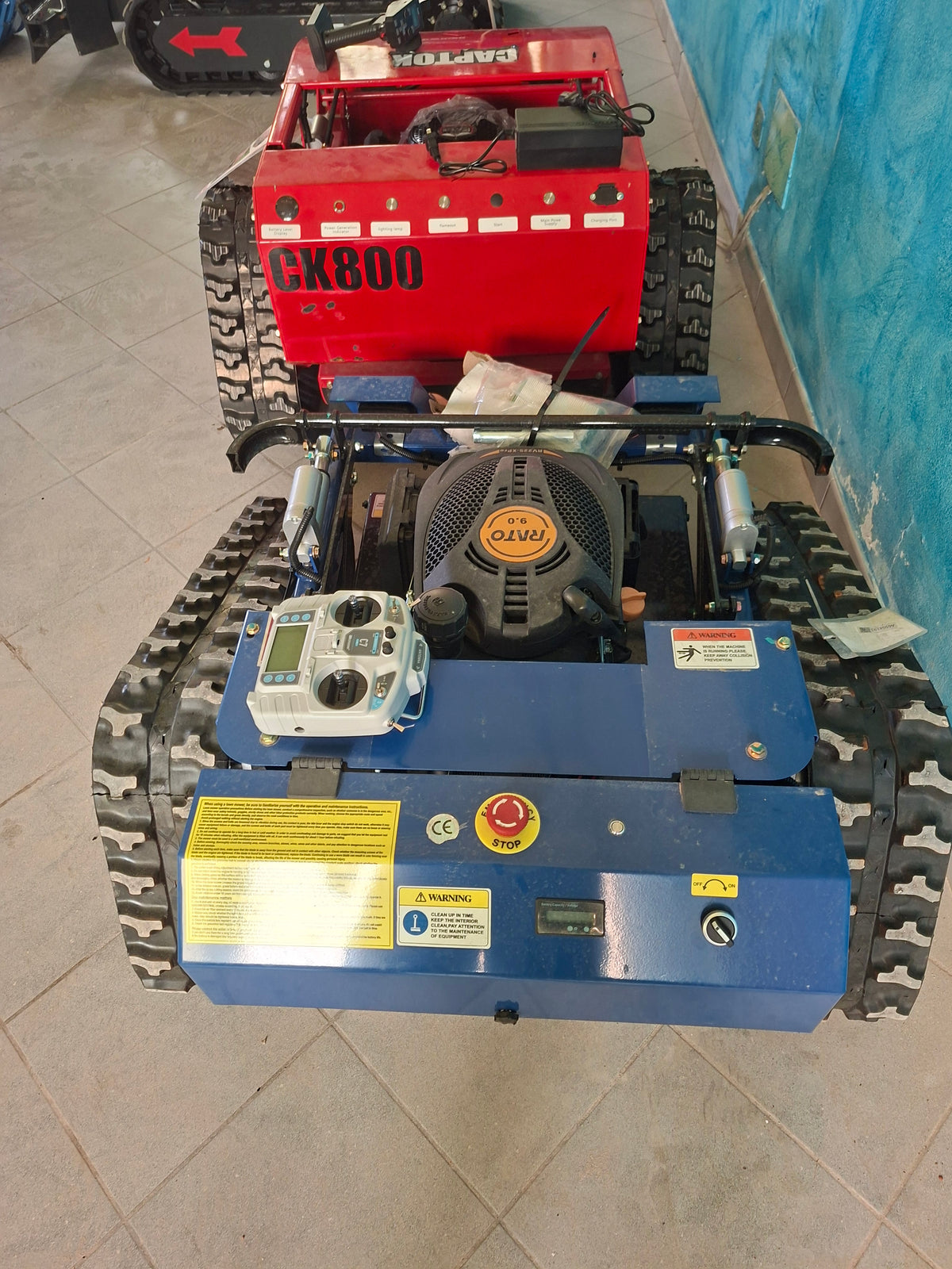 INFRONT LM600 – Tagliaerba Cingolato Radiocomandato