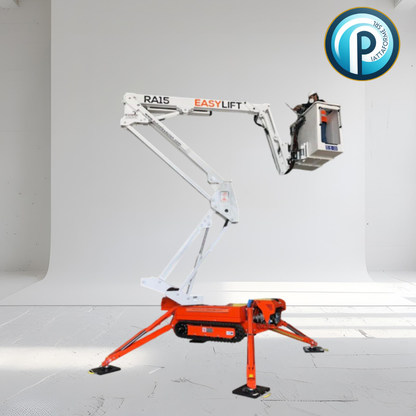 RA15: piattaforma aerea cingolata da 15 m