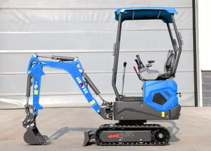 Mini escavatore HUAYEE HY12Q3 NUOVO MOTORE KUBOTA D722
