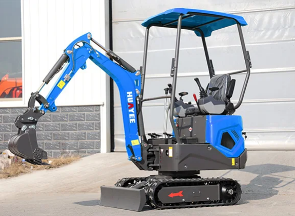 Mini escavatore HUAYEE HY12Q3 NUOVO MOTORE KUBOTA D722