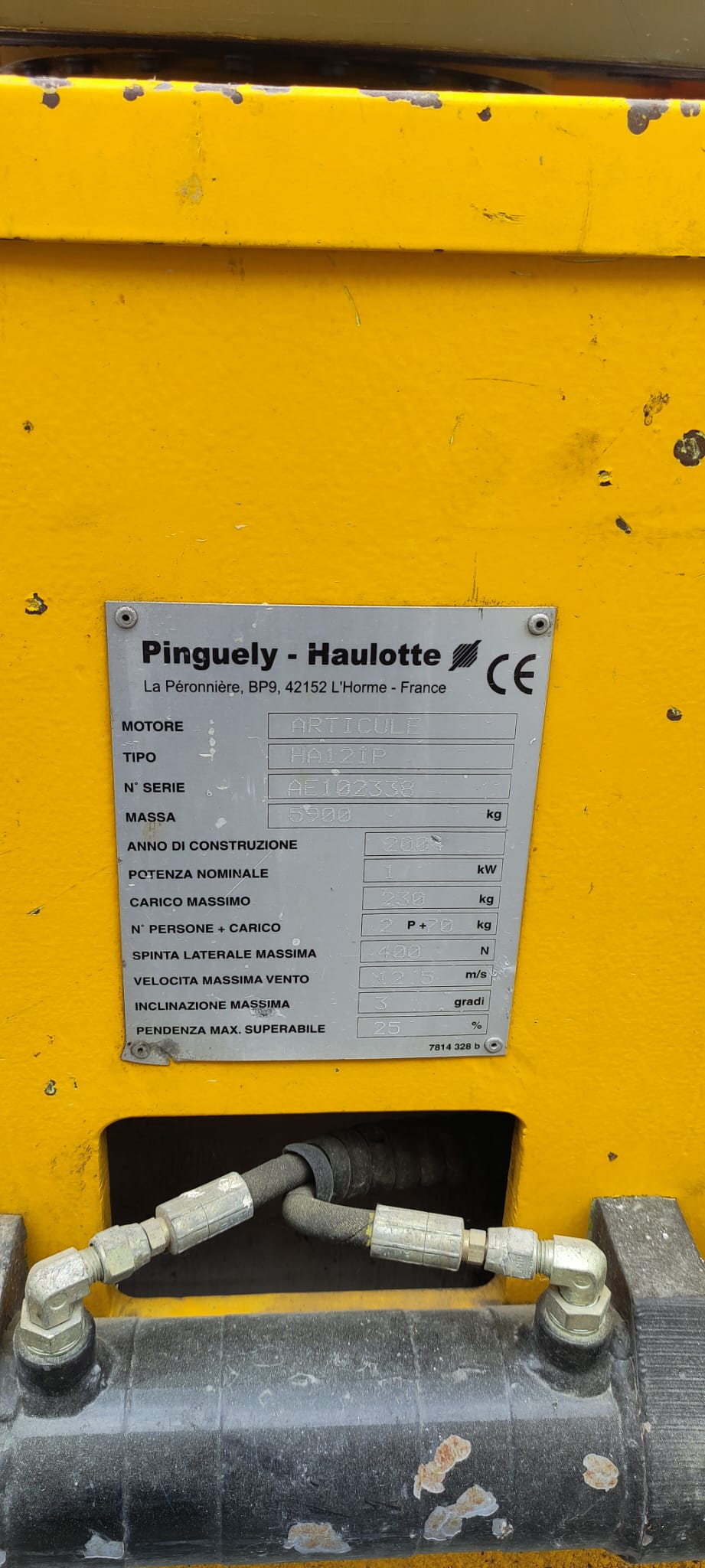 Haulotte ha 12 ip ♻️