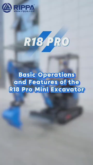 Mini escavatore Rippa R18 da 18 quintali in vendita
